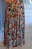 I wanted a floral dress for my niece's wedding last week.  Very comfortable, easy to sit and dance in. Many compliments.  I did get it hemmed for a 2" heel. Washed perfectly on delicate setting in washer. - Karen L.
