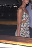 I love this Dress it's very flattering with the Side cut outs and gives the illusion of an hour glass figure! The Colors of the flowers are gorgeous pastel and works perfectly for any Summer look. You can dress this up or down which is another reason I love it so much! - Amanda J.
