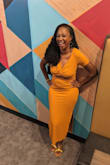 Probably would look better with tummy shapewear but I didn't care! Perfect birthday dress. - Wendy G.