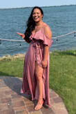 Size-wise the dress was perfect! I'm short so getting it hemmed was a must! Color was exactly like the picture! My only complaint is that the top has a snap which kept popping open so I had to have the seamstress stitch the material together so I wouldn't have any slips! Otherwise, a great dress! - Stephanie