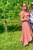 I wore this to a winery on a girls beach trip and got so many co plummets! It's flown, flirty, and fun, and pairs perfect with a cropped top! - Emily F.