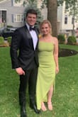 This dress was stunning and fit perfectly. I ordered the small and tend to west a medium (for comfort reasons) but the ruffles made this super flattering. - Jillian M.