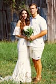 I bought this dress as a wedding dress and it was PERFECT for my outdoor Nashville wedding! I ordered the XS and it fit very well...just a teensy bit tight in the bust. Length was perfect for my height and I got tons of compliments on it. I adored the vintage boho vibe of it. The material is high quality, with a good weight. Just a lovely dress!! - MJ J.