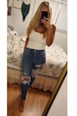 So cute and can be dressed up or down! Fits true to size! - Rachel D.