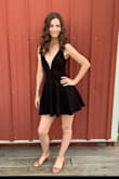 Perfect fit and the shorts were great. I felt super comfortable. The metal for the plunge line also let me feel carefree! - Ally B.