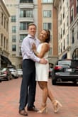 For someone, who CANNOT wear heels; they are comfortable and walkable. They look so classy and can dress up any outfit. Normally, I wear a 6 but these were a bit big so might exchange them for a 5.5. I exchanged them for a 5.5 and they are perfect. I could walk around in them without a problem. I love them so much, I also got them in black. - Anjana R.