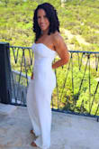 This rompers was everything I hoped it would be. I felt comfortable, not too hot, which I was worried about with the heat. I really couldn't have been more happy with the fit and look. - Mary C.