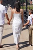 Fit perfectly. I personally wasn't a big fan of the sash/bow, so I removed it. Looked and felt great. Simple and classy. Very nice material, but it wrinkles easily. I used my steamer to get them out and it was just fine. - Megan K.