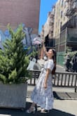 The dress is very elegant and beautiful! I wore it for my graduation and received lots of complements. It has a lot of volume on the skirt so if fluffs you a little and gives just the RIGHT amount of volume. I highly recommend! - Dilshoda S.