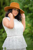 This item was a gift for my niece's birthday, she is 15 year old  and she looks amazing in this dress. She loves it. The size was a little large but, I think she lost weight. - Rossany R.