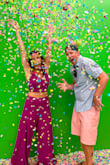 This outfit is incredible. It is as fun and bright in person as it is in the picture. You want to buy this if you have a fun event to attend, or just a night out to feel gorg in. So many compliments. It fit very true to size. I had a lot of people message me about it, asking where it was from! The pics in it all turned out fabulously. - Brandi B.