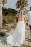 I had a small beach elopement and this dress was everything I could ever imagine. The quality was amazing and very true to size! - Mattie H.