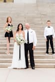 I ordered this dress having no idea it would be this stunning! Fit perfectly! The detail on the top is absolutely gorgeous!!!!!! I felt like a Grecian goddess!!!! - Blair R.