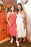 The best bridal shower dress! The shoulders were a little tight, it is so hard to zip up as well. But it is the best dress! I loved it and received so many compliments. Paired with the red heels was an additional touch, also from Lulus - Kelsie C.