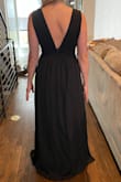 Love this dress so much! I'm the MOH in my best friends wedding and needed a black, long dress. I tried on every dress at BHLDN and liked this dress so much more than any BHLDN dress. Highly recommend. My sis has also worn this gown for a social event and received compliments all night. - Amanda R.