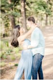I purchased this for engagement pics and it was perfect. The back is fun, it's flowy, and has some stretch in the waist. It might be a bit long for anyone shorter than me, but was a perfect length for my height. - Felicia S.