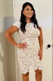 This dress is Gorgeous! It accentuated all my curves! I felt so elegant and beautiful. It was perfect for my courthouse wedding! - Dominique S.