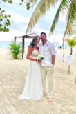 I can't recommend this HIGHLY enough!!! My husband and I did a vowel renewal for our 10 year anniversary in Jamaica & this dress was PERFECT!!!!!!!!!! I received so many compliments!! I wasn't sure about the sizing so I ordered an 8 & a 10 to be safe & ended up sending the 10 back b/c the 8 fit perfectly. - Britani E.