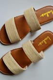 I love these sandals because they are super comfortable, easy to use, and I love the material. They are cute and match many different outfits. - Ana P.