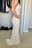 This dress fits like a glove, it's soft and requires no alterations. It's not too long for me so I can wear either flats, sandals, or kitten heels with it. I'll be rocking this beauty at my elopement in the mountains, can't wait!! - Ariel B.