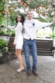 I loved this dress so much that I almost wore it to my ceremony instead of my other Lulus dress. It was perfect for my reception! This dress is form fitting without being too tight. The open back is gorgeous and gives the dress a sexy yet elegant look. - Kara C.