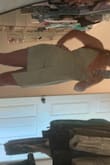 Couldn't get the crop to work right with my phone. If you have a butt, it might ride up slightly in the back so be careful. The front of the dress was much looser than the back for me. I have an athletic build, broad chest, small cup size, wide back. - Danielle
