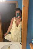 I can't even believe how many complements I received when I wore this dress - walking to my car from the grocery store, the store clerk, random people I saw walking, friends family, etc. This is a breathable - high-quality material and the color is wonderful for spring/summer. Super comfortable and flattering. I wore this to my sister's wedding event the day before the wedding. 10/10 recommend! - Lindsey P.