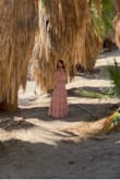This flowy dress is SO comfy and while there's a lot of material, it didn't feel heavy! Wore this for a fun photo shoot but will definitely be wearing it again for weddings, formal events, etc. Fit like a glove, too! - Molly M.