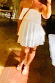 I loved the dress and it is exactly as pictured. Prefer for my vacation to Ibiza and Mallorca and it was perfect!
You can dress it down or more formal with nice pair of heels (opted for sandals since I did a lot Of walking)
The only CON I have is that for me size S was fine but the chest was super tight I guess M would have been better but then I guess would have been big on the waist? Overall a great buy. - Jennifer Z.