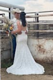Beautiful Boho Dress! Purchased for my daughter, for her wedding dress. She received so many compliments. The weight of the dress is quality. Everyone thought it was a much more expensive dress. - Patsy R.