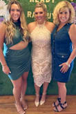Where to start with this dress, I purchase all my dresses from Lulus, so when it came to finding the perfect bridal shower dress I already knew where to look! I  ordered a large originally because typically in Lulus clothing I wear a M/L. I tried everything to get the large to fit. I dieted/ worked out, tried to have it taken out 1in in the chest, but the seamstress couldn't swing it. I eventually ripped the dress in half because I was so sad, I know, crazy. I ended up swallowing my pride & buying the XL which I was not OK with because I've never been an extra large. I'm so happy I did!  I wore the dress & the complements were endless! I felt so sexy, confident, cute & classy all in one. If I can make any changes to the dress I would just like a little bit more support around the neck to hold up my tatas ( I didn't wear a bra, who likes bras). If you're considering buying the dress, call it like NIKE and JUST DO IT! You will love it! - Kristin L.