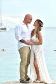 I wore this dress on my weddingmoon to Jamaica. I used another one from Lulus for my actual wedding day , but went with this one to have a photo shoot done before the wedding and it was absolutely gorgeous. Everyone was stopping me and complimenting the dress. It looks so pretty and sexy but in a classy way. It was also very comfortable. I love it and I can't wait to wear it again for my reception party back at home! - Bridget P.