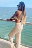 I wore this while driving to Rocky Point, Mexico! Was super comfy and fit my shape so cute! - Kajavia R.