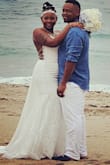 Absolutely loved my dress & everyone raved of how gorgeous l looked in it. It was a little tight around the waist, my bridesmaids helped me out haha. - Thembi N.