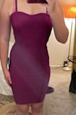 Wow. This is a stunner. Hits all the curves so nicely. Gonna be my vegas bday dress. Buy it! 
Nice thick material and sweetheart neckline. - Kendra T.