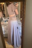Perfect for the wedding my husband and I have coming up. I'm 5'9 and love the long length- normally so hard for me to find. It'll be perfect with a heel! I was undecided between S and M for a while and am very glad I went with the small! - Casey M.