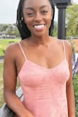I loved this dress, it was perfect for the wedding that I attended at a golf course. I didn't need to carry a purse as it has pockets. :) - Katelyn B.