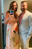 I loved this dress and it fit perfectly!  Wore it to my friends wedding and received so many compliments! - Kate M.
