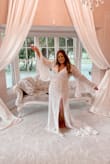 I felt so beautiful in this dress! It fit perfectly and for the theme for my day perfectly. I got so many compliments throughout the day, it was truly magical. - Trista C.