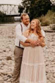 I had an elopement by the river in my town with a reception in my parents backyard garden. I got tons of compliments and it was very comfortable. - Jennifer S.