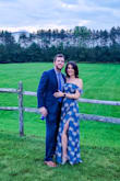 Absolutely love this dress! The fabric is super comfy and flowing, and the side slits are just high enough to be sexy, but not too revealing. It does run a little long though, I tripped on it a few times when dancing at a wedding. - Nicole S.