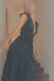 I love this dress! I love the slit and the tie around the waist. It is perfect length, which I was worried about because I have long legs. I got this dress in an XS. - Jessica H.