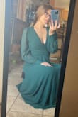 I ordered this dress for a wedding in the mountains. And holy! I'm beyond excited to wear it! I've put it on so many times just to look at it! It is very long but I expected it! - Katie E.