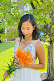 Simply gorgeous dress, the fabric is soft and light. - Tianne D.