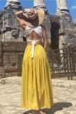 This top was adorable with the yellow Lulus skirt I purchased. I wore it all over Rome and received lots of compliments. - Briana B.