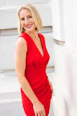 This dress is a head Turner, be ready ladies! Super sexy and you'll likely need some double stick tape to keep your boobs from popping out. The dress tends to get shorter as you walk so needs occasional adjustments, overall very cute, sexy, classy dress. - Dharma C.