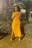 Bought this dress to wear to a comedy show out of town. It hugged my body in all the right places and turned heads. It helped this mama feel sexy again. Love it! - Tatianna W.