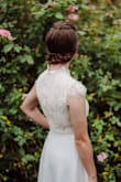 Thick, good quality material! So cute! I had to get it altered for length, but other than that it fit well. - Jessica O.