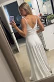 Bought this as a reception dress for my wedding and it's so cute! Fits well and feels more expensive than it is - Jessica S.