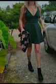 Bought this for my wife.. her new favorite dress. Fits her perfect, she loves the Green and the quality is great. - BRANDON A.